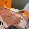 秋冬特惠💰330 爱马仕男女同款双面围巾 商品缩略图6
