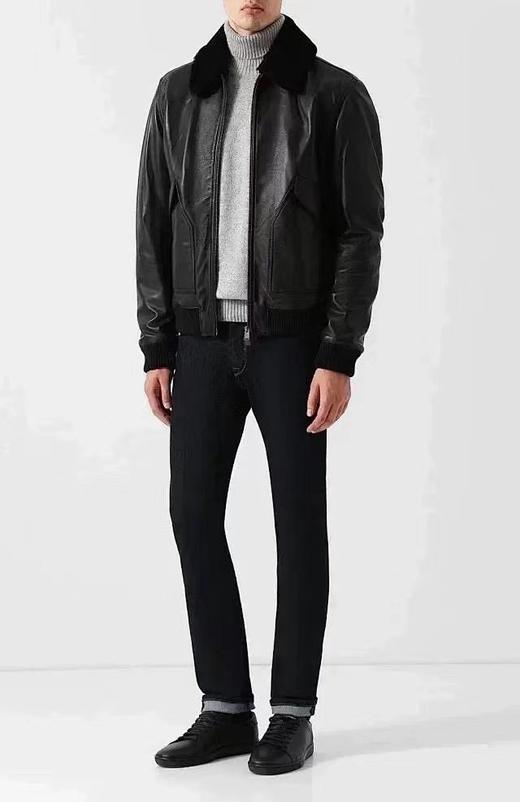 D122467冬季男士羊毛羊驼毛高领毛衣针织衫 商品图3