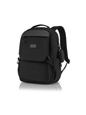 新秀丽（Samsonite）男士双肩高颜值电脑包笔记本简约时尚休闲通勤旅行大容量TR1*035 黑色