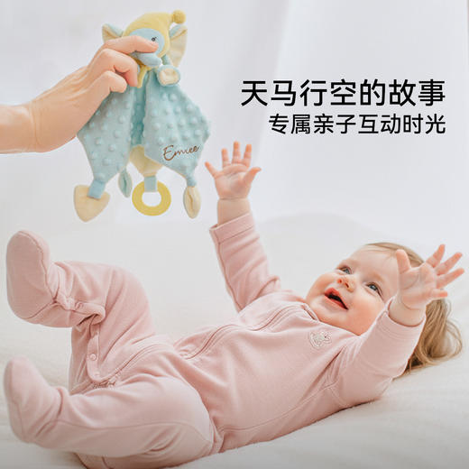 【安抚玩乐】嫚熙婴儿安抚玩偶宝宝防惊跳手握兔兔玩具新生儿睡觉神器 商品图5