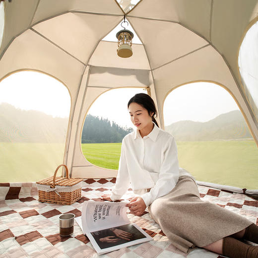 外交官 六角自动帐篷-东方暖茶DFJ-119 商品图5