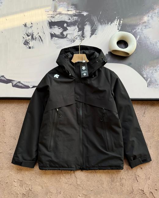 笛桑特 百搭时尚简约舒适含棉连帽夹克 棉衣 情侣款羽绒棉服 商品图1