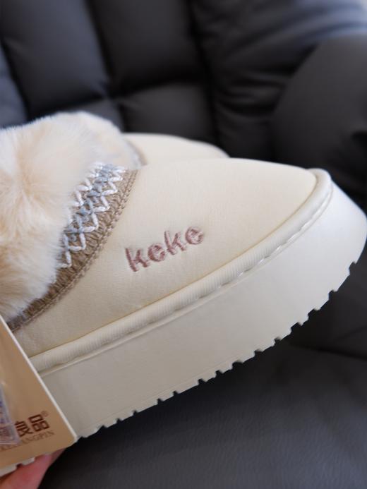 直发 【KK858包根】UG同款，费尔岛风奢暖云朵绒包根棉鞋 居家鞋，男女同款 商品图7