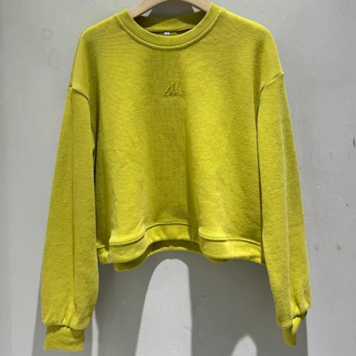 NC圆领绒面短版卫衣50919（绿）冬季254011410321 商品图1