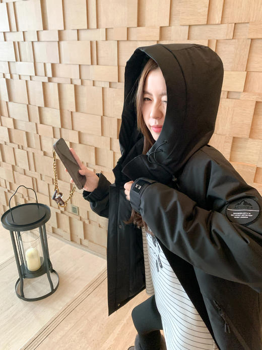 <曾小咸推荐>现货秒杀 ！微信超特价！条纹小狗设计T恤 日常139.99 立减60 秒杀79.99！！黑色羽绒服 日常599.99 秒杀359.99！！ 商品图7