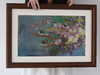 《羽栖兰韵》押花画 商品缩略图0