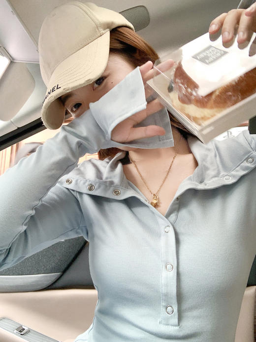 <曾小咸推荐>现货秒杀 ！微信超特价！2色韩系翻领喇叭袖t恤 日常119.99 立减50 秒杀69.99！！ 商品图14