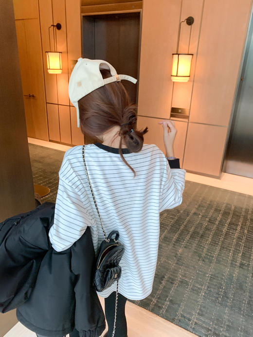 <曾小咸推荐>现货秒杀 ！微信超特价！条纹小狗设计T恤 日常139.99 立减60 秒杀79.99！！黑色羽绒服 日常599.99 秒杀359.99！！ 商品图11