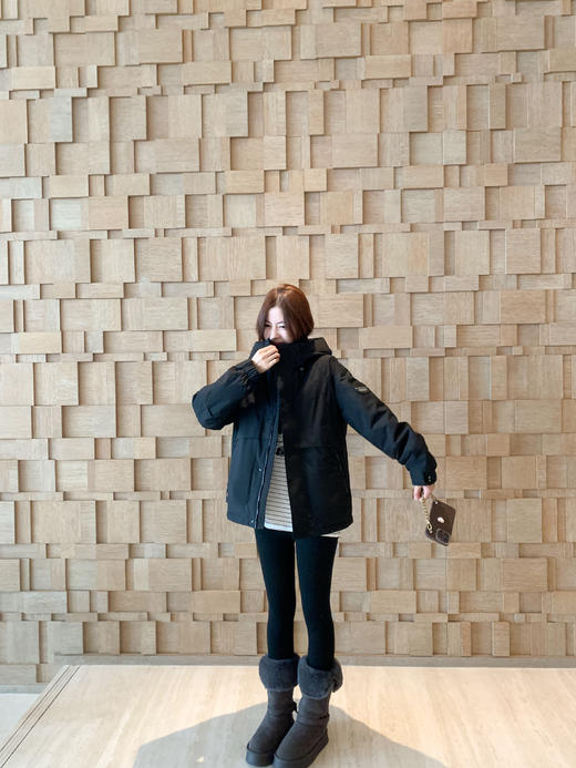 <曾小咸推荐>现货秒杀 ！微信超特价！条纹小狗设计T恤 日常139.99 立减60 秒杀79.99！！黑色羽绒服 日常599.99 秒杀359.99！！ 商品图13