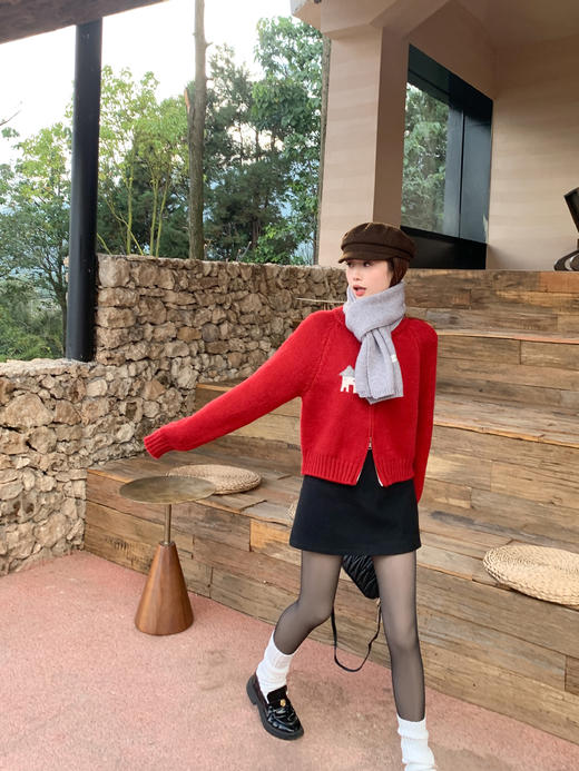 <曾小咸推荐>现货秒杀 ！微信超特价！2色复古卡通绣花毛衣 日常199.99 立减100 秒杀99.99！！ 商品图10