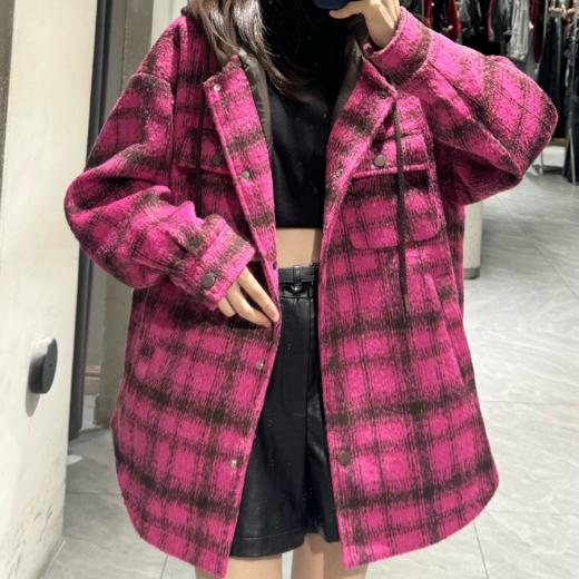 NC格子中版H型外套50915 冬季 250034268887 商品图0