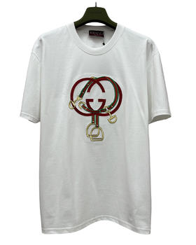 男款全棉刺绣短袖T恤ba012