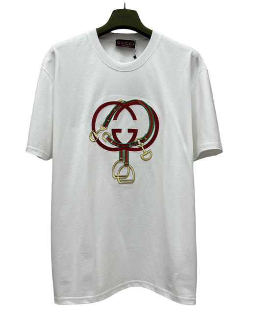 男款全棉刺绣短袖T恤ba012 商品图0