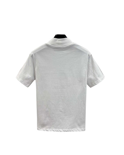 女款高领刺绣短袖T恤ba008 商品图1