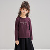 笛莎Deesha 2026春季女童基础印花腰间抽褶长袖T恤 商品缩略图4