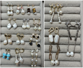 锦江丨蜜玴鎏金丨99元耳饰