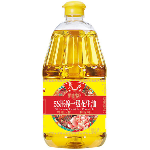 鲁花 香味家族5S压榨一级花生油1.8L 商品图0
