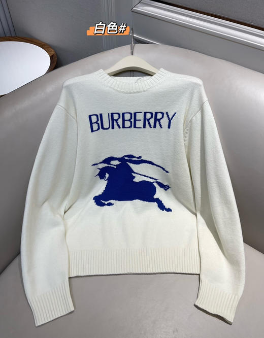 Bur男女款骑士徽标羊毛针织衫122503 商品图2