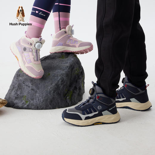 暇步士儿童冬季加绒保暖高帮运动鞋、HP5905008 商品图0