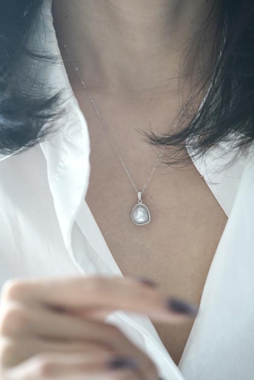 银蓝澳白巴洛克开口扣 商品图1