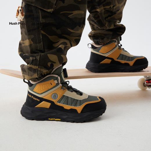 暇步士儿童冬季加绒保暖高帮运动鞋、HP5905008 商品图10