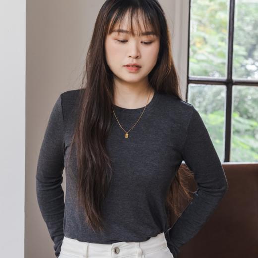菜菜家天丝羊毛打底衫|澳洲羊毛+兰精天丝+发热腈纶黄金配比，云感软糯巨舒服 商品图6
