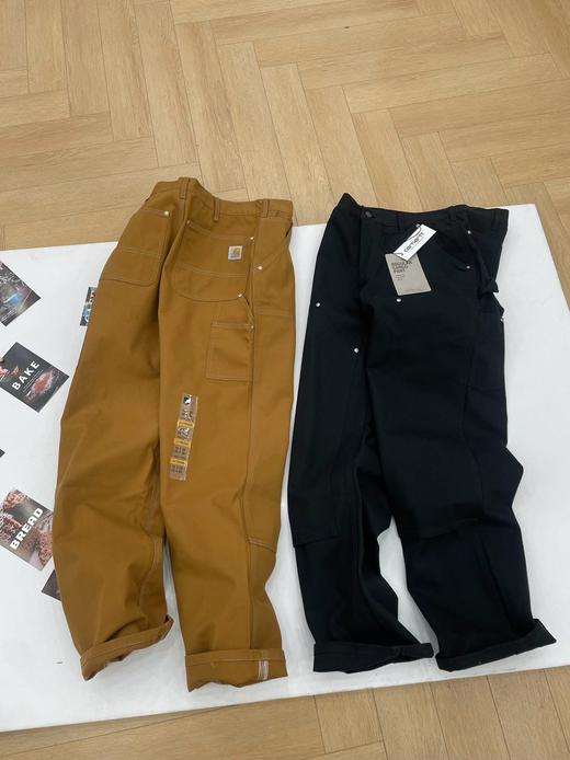 2025新品WIP经典LOGO标签多口袋双膝布工装裤，中腰直筒裤型 商品图2
