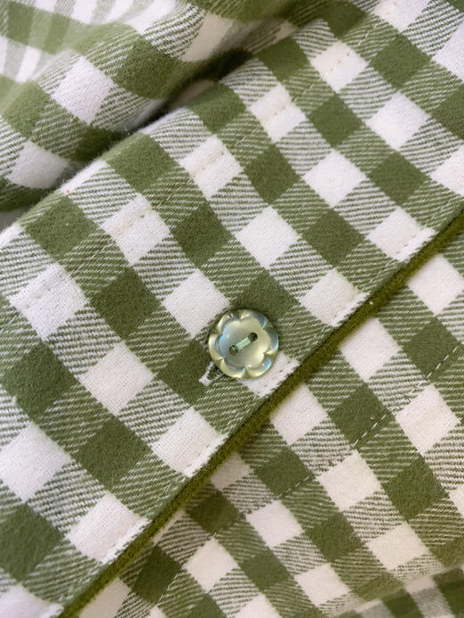 松植屋秋冬女款《动物会》加厚磨毛绒布长袖睡衣套装100%全棉绒布家居服 商品图7