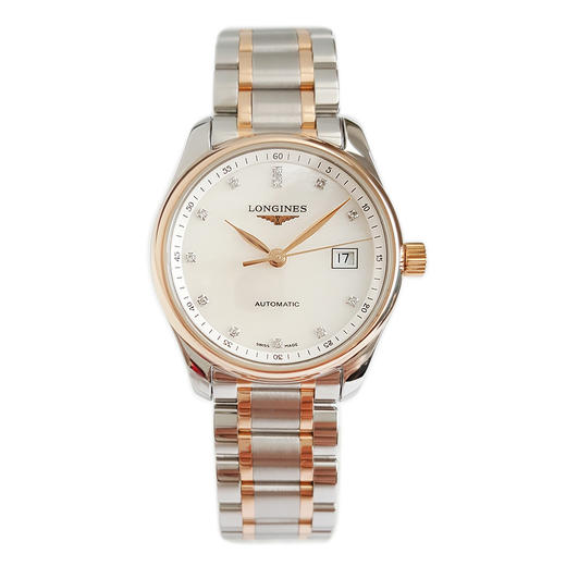 【95新】LONGINES 浪琴L2.257.5.89.7自动机械机芯日期显示29MM（女款）名匠系列精钢/18K玫瑰金231125NJS04 商品图0