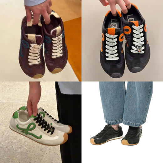 1210-4 极限特惠 原楦原材 lew ballet runner 2.0 王一博杨幂2.0德训鞋 情侣款 芭蕾舞阿甘鞋 商品图0