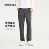 墨麦客男装2025年冬季新款弹力绒底混纺宽松直筒裤男士工装长裤男 商品缩略图0