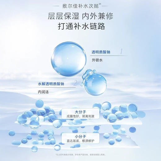 “低至2.6折”敷尔佳透明质酸钠次抛精华液 补水修护 独立包装 每盒带防伪溯源码 5支/盒 商品图1