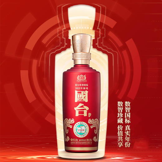 国台数智国标（2019酿造）53%vol 500ml/瓶 商品图1