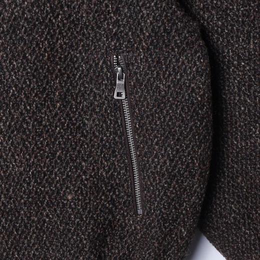 J9158SDSA男士秋冬新款痞帅男装美式复古拉链翻领夹克潮牌宽松百搭外套 商品图3