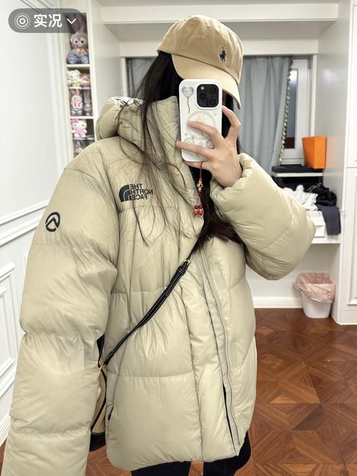 .付款减库存，只有黑色xxl码！去年发370元！！白鸭绒！！情侣款！tnf北面情侣款连帽羽绒服 帽子不可拆卸巅峰 商品图4