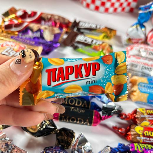 俄罗斯混口巧克力糖果 ， 一包涵盖23款糖果，酥香浓郁，甜而不腻【2.12号停运】 商品图2