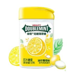 绿箭 无糖薄荷糖（冰柠薄荷味）12g/盒