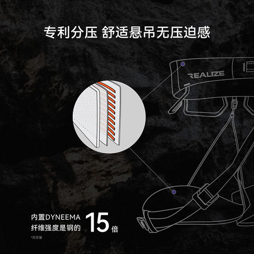 KAILAS凯乐石 Realize 锐气 攀岩/登山安全带 EH301 商品图2