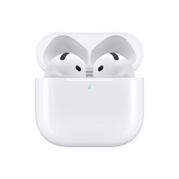 Apple/苹果 AirPods 4(支持主动降噪)搭配无线充电盒(USB-C)苹果耳机 蓝牙耳机适用iPhone/iPad 四代 /数码 /影音娱乐 /蓝牙/无线耳机