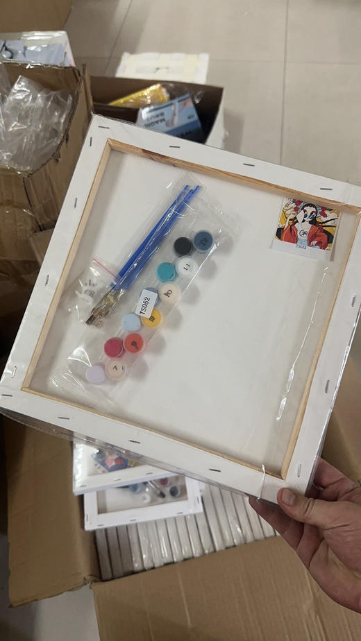 快❗清仓处理【新年限定款数字油画2副】 🍑宝一副30➕今天2️⃣副秒杀9.9💰每副都送画笔✏️颜料🎨 新增新年限定款🧨🧨🧨亲手创造的新年吉祥装饰画 假期小朋友也超爱～ 商品图8