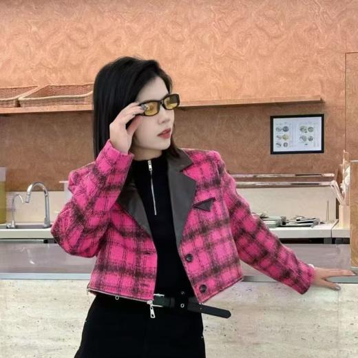 NC格子短版H型外套50915 冬季 250334268887 商品图0