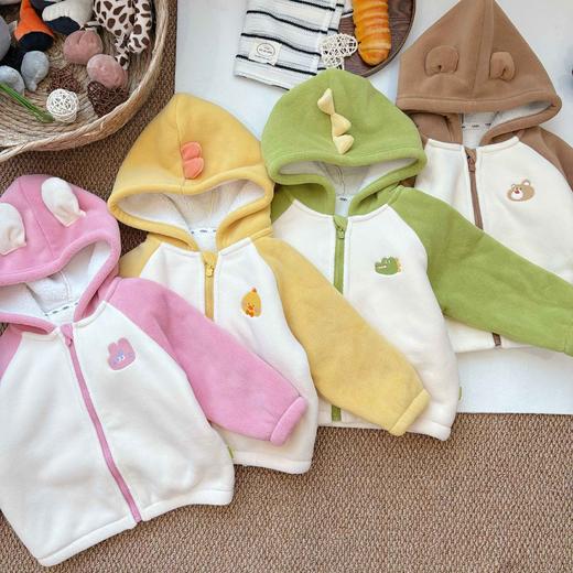 【外套清仓专区】嘟嘟家宝宝秋季外套儿童立体卡通连帽衫男童秋装女童秋冬保暖上衣(合集款材质以具体款式实物材质为准，介意勿拍!) 商品图8