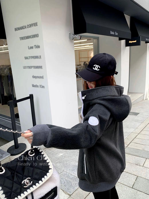 加拿大鹅家同款羊毛90新国标白鸭绒羽绒服飞行外套 商品图9