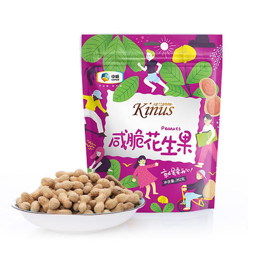 中粮可兰纳斯咸脆花生果262g 商品图0