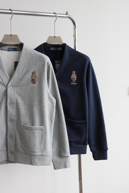 R.L 秋冬加绒厚款 小熊开衫外套 WT948 商品图4