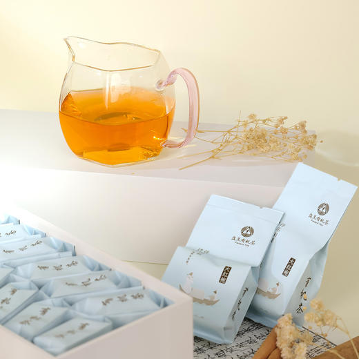 伴闲大红袍 有机茶 高山乌龙茶岩茶128g礼盒装 商品图3