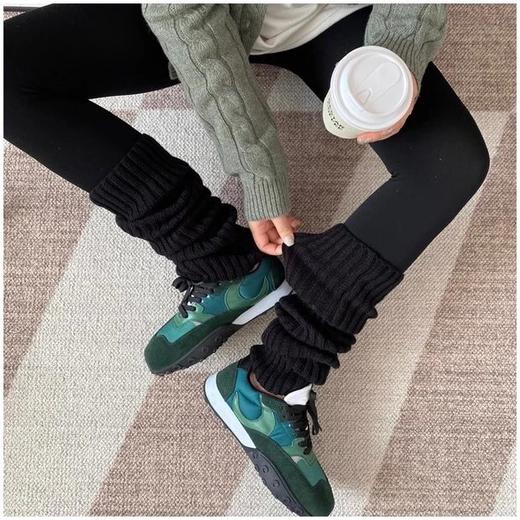 6色可选~【韩系粗线针织长袜套堆堆袜】即好看又保暖，显瘦防寒护脚腕，搭配休闲鞋WD 商品图9