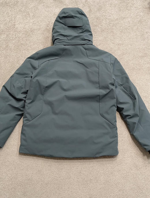 1226-1  树树 抗风挡雨 轻盈保暖 男士连帽羽绒服 中等厚度 老朱穿XL 商品图9