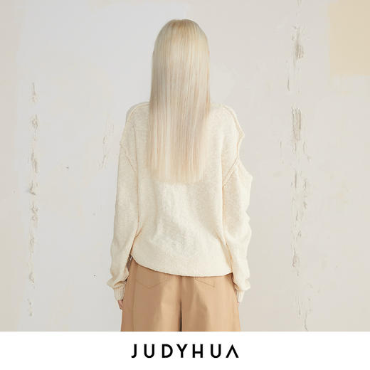 JUDYHUA 自然肌理宽松针织 商品图2