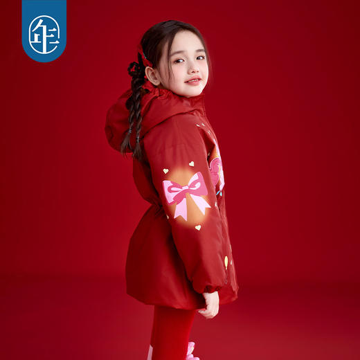 小马宝莉联名年衣童装儿童新年棉服冬季新款女童小马宝莉棉服 商品图2